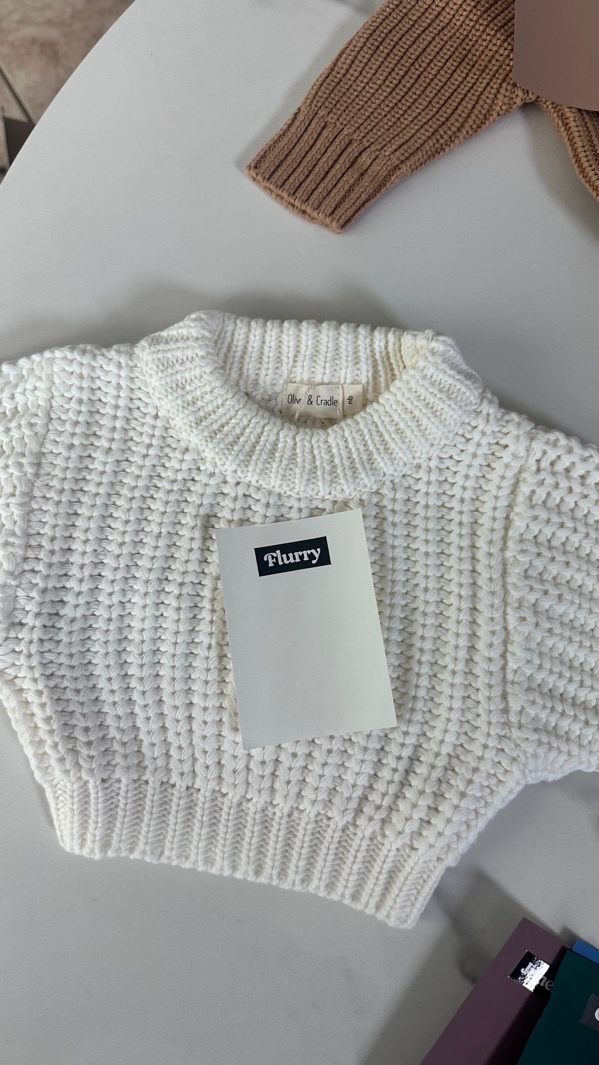 Chunky Knit Sweater Pastels