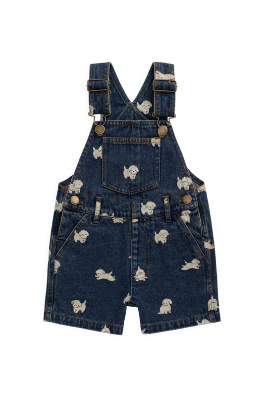 Fenix Short Overall - Finnegan Denim by Jamie Kay