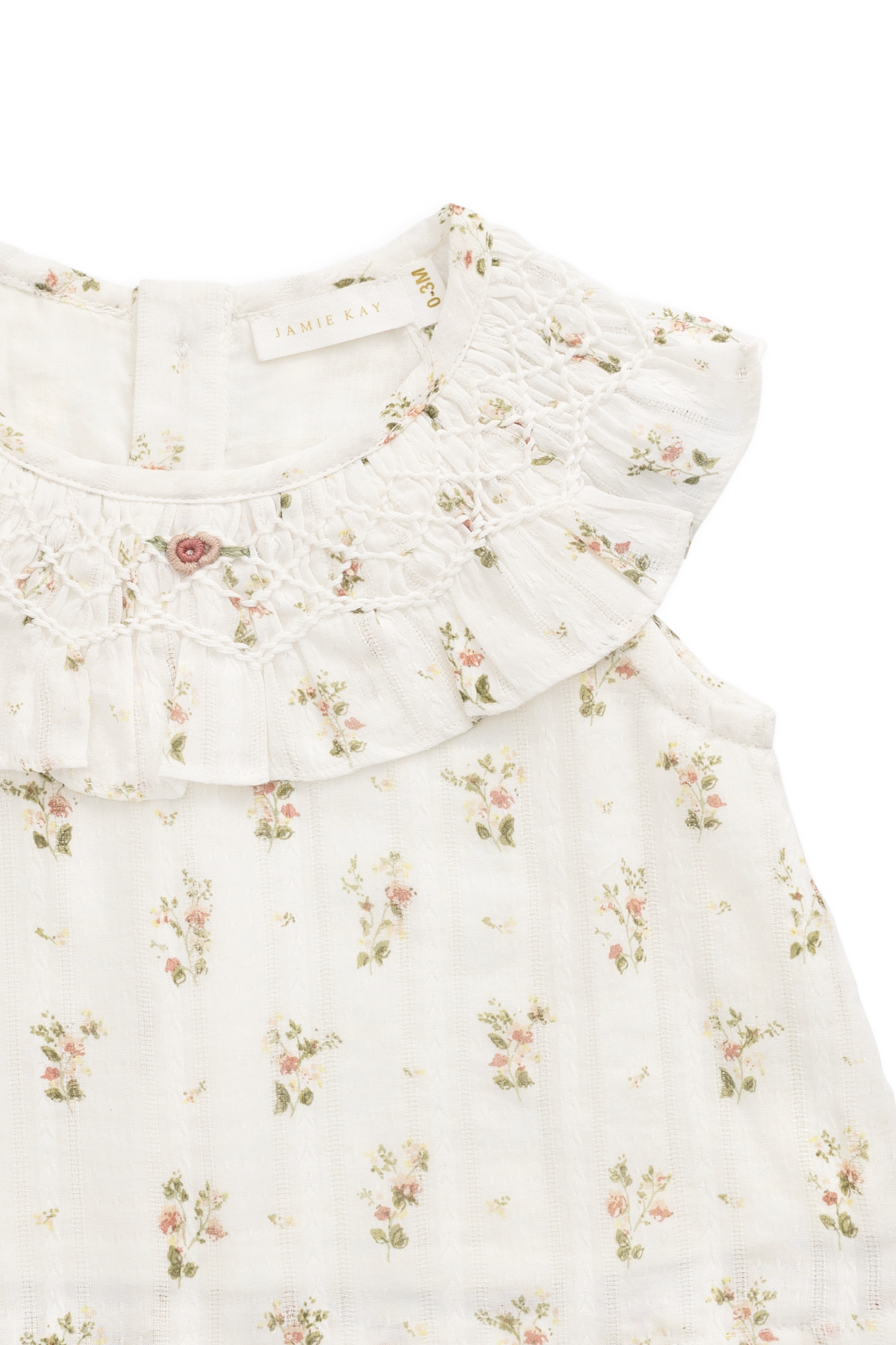 Organic Cotton Saylor Top - Josepha Egret by Jamie Kay