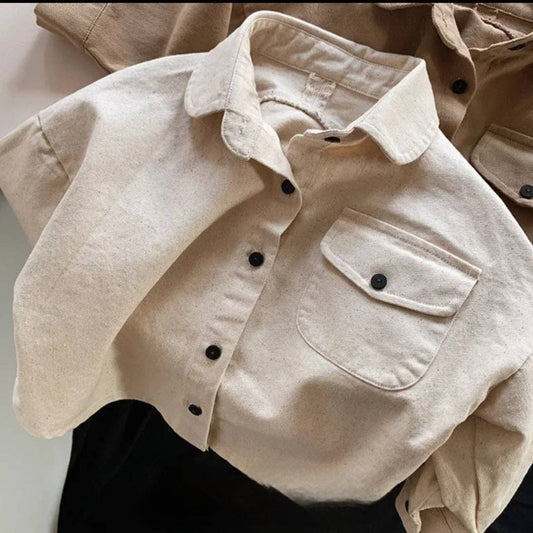 Dakota Denim Shacket | Gender-Neutral