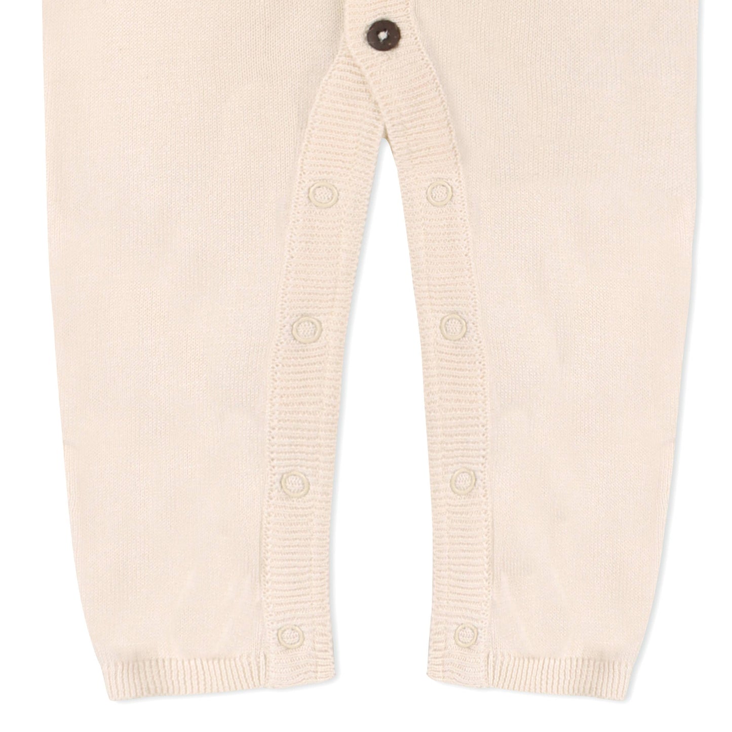 Milan Shawl Sweater Knit Baby Jumpsuit (Organic cotton)