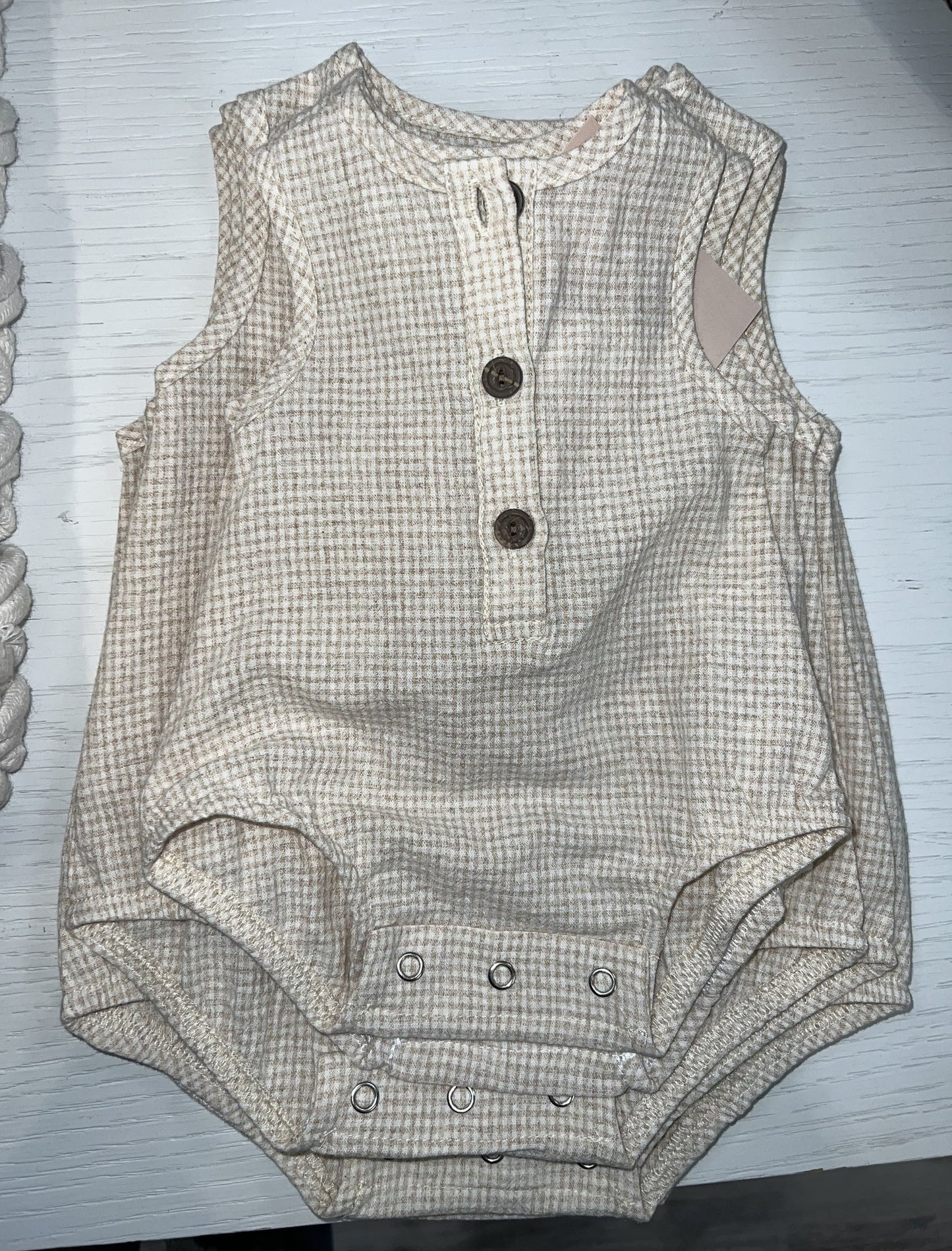 Marco Gingham Romper