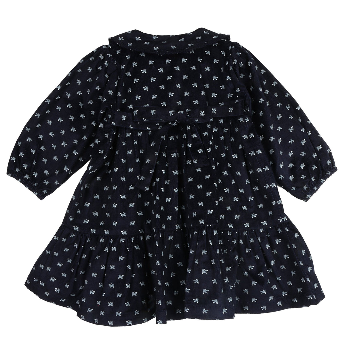 Twilight Bloom Corduroy Dress