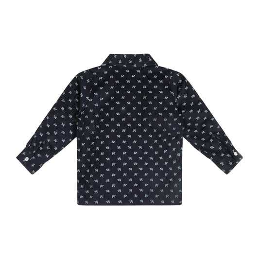 Twilight Bloom Corduroy Shirt
