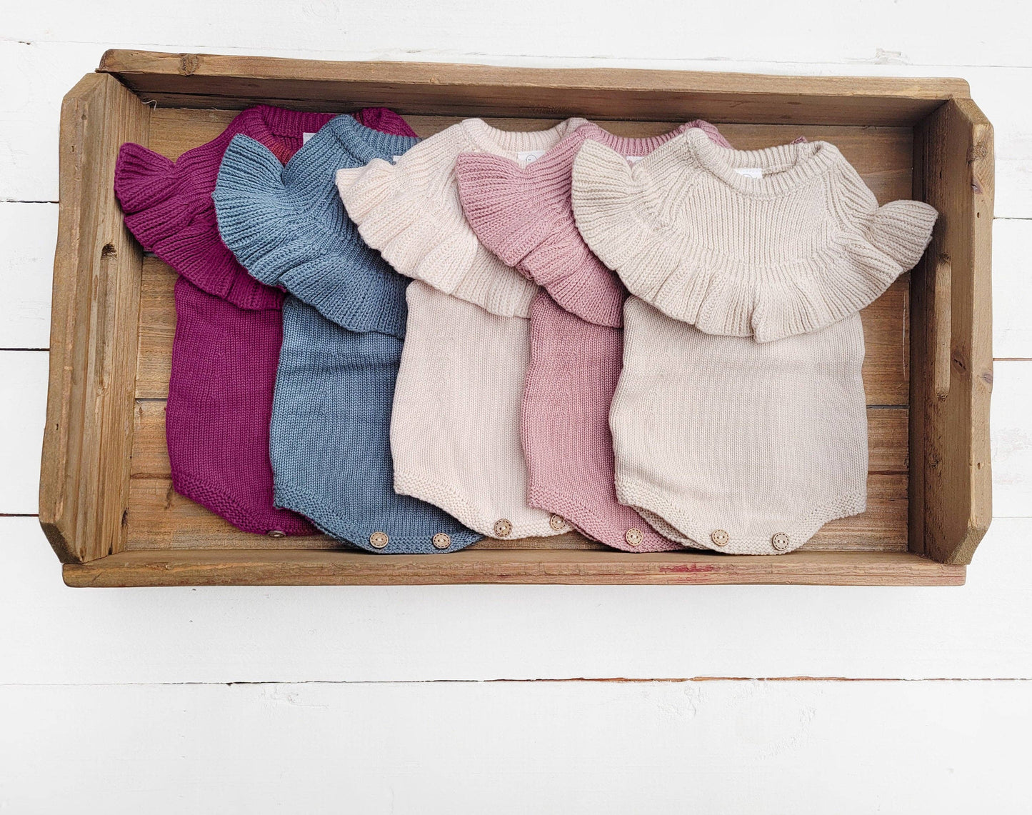 Esme Ruffle Top Romper