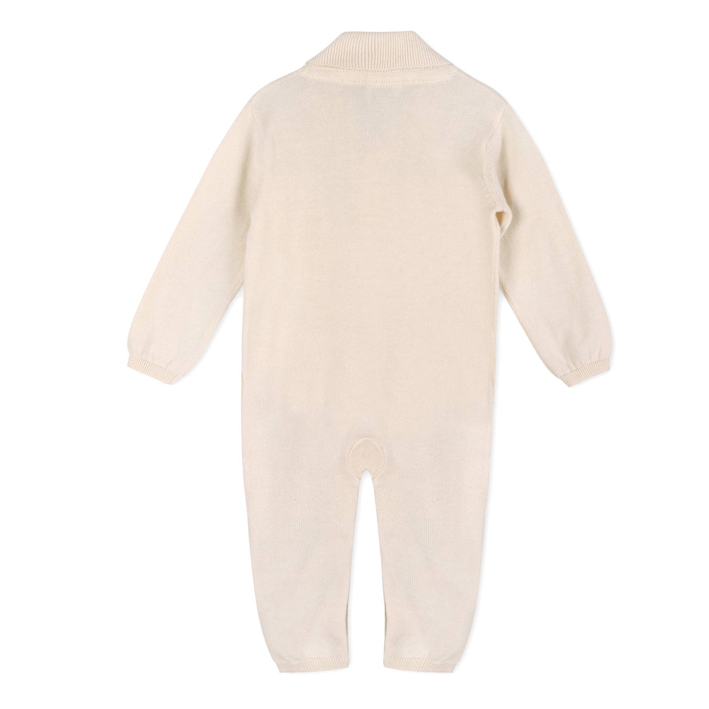 Milan Shawl Sweater Knit Baby Jumpsuit (Organic cotton)