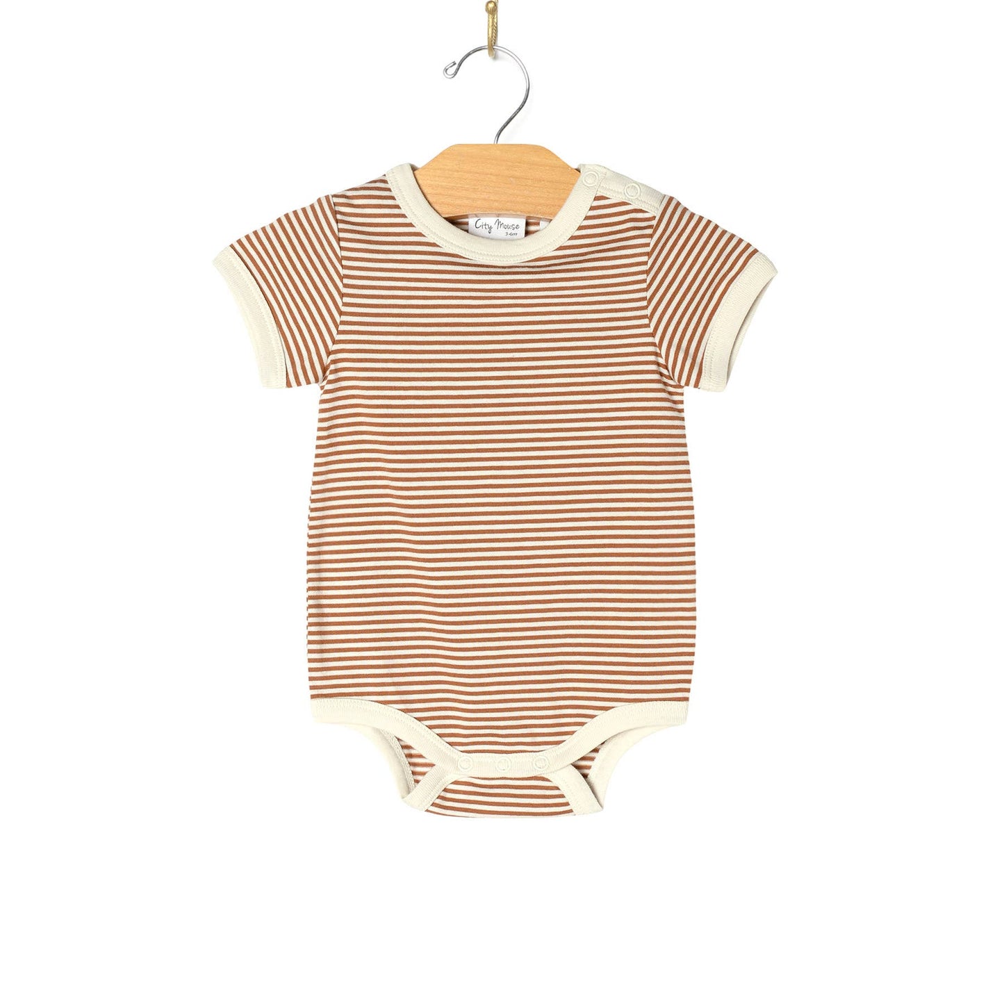 Toffee Stripe Bodysuit