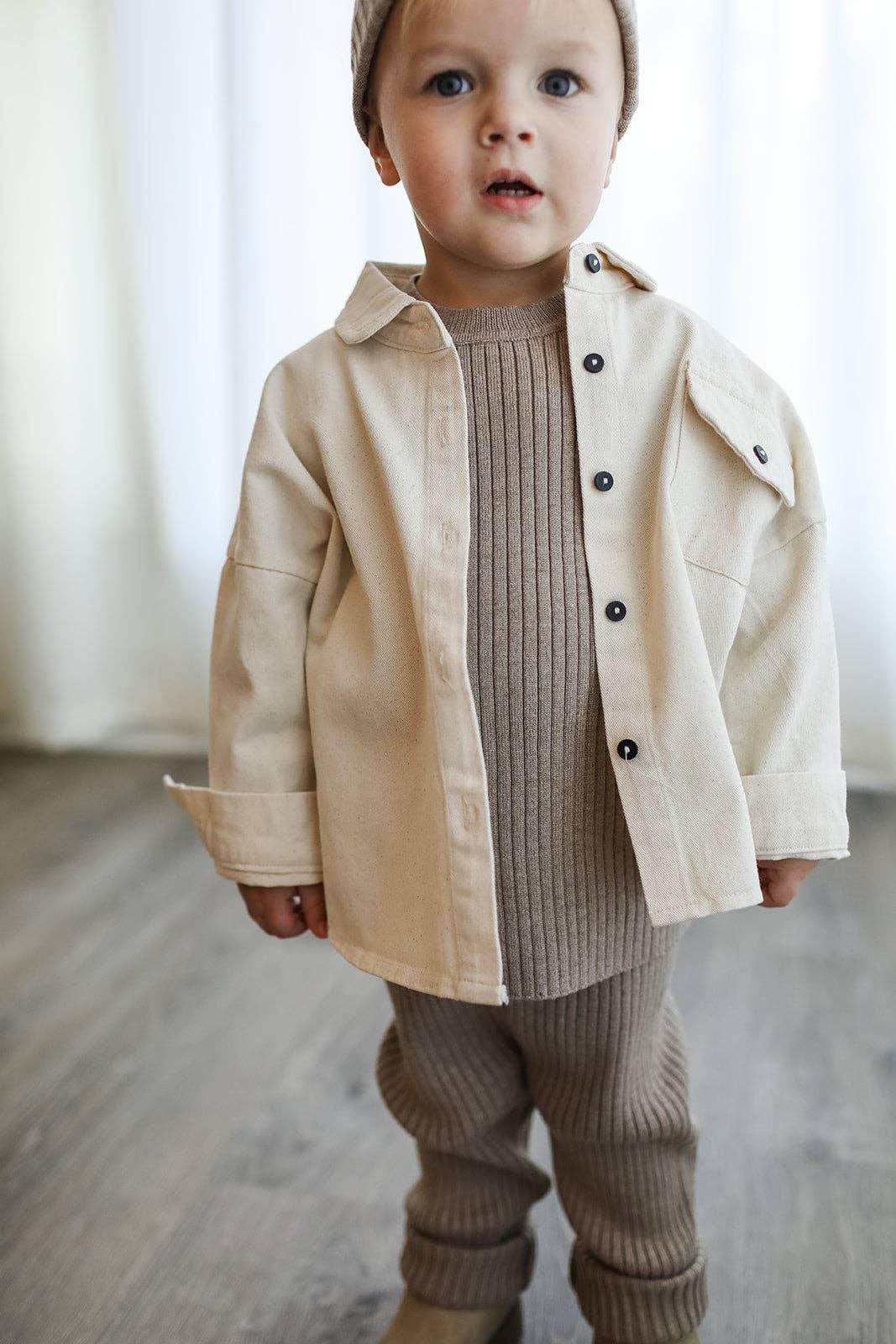 Dakota Denim Shacket | Gender-Neutral