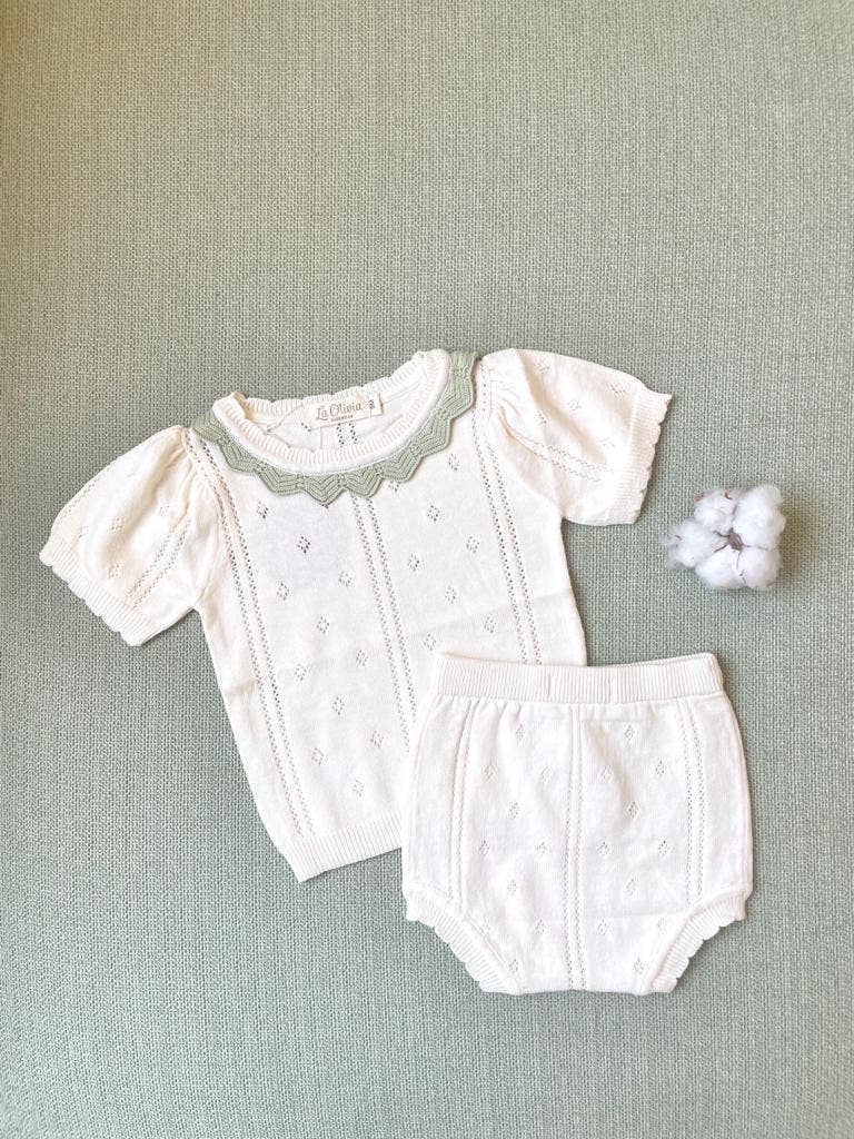 Anna Knit Set (Top & Pants)