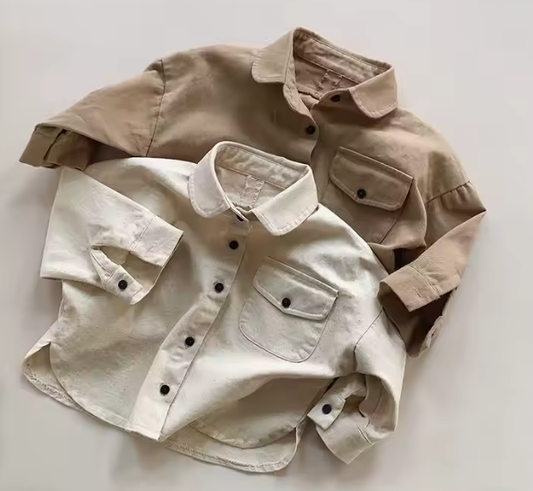 Dakota Denim Shacket | Gender-Neutral