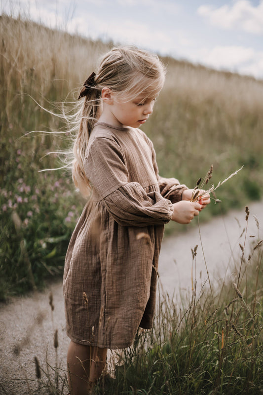 Annie & Charles® organic cotton muslin dress NOAH