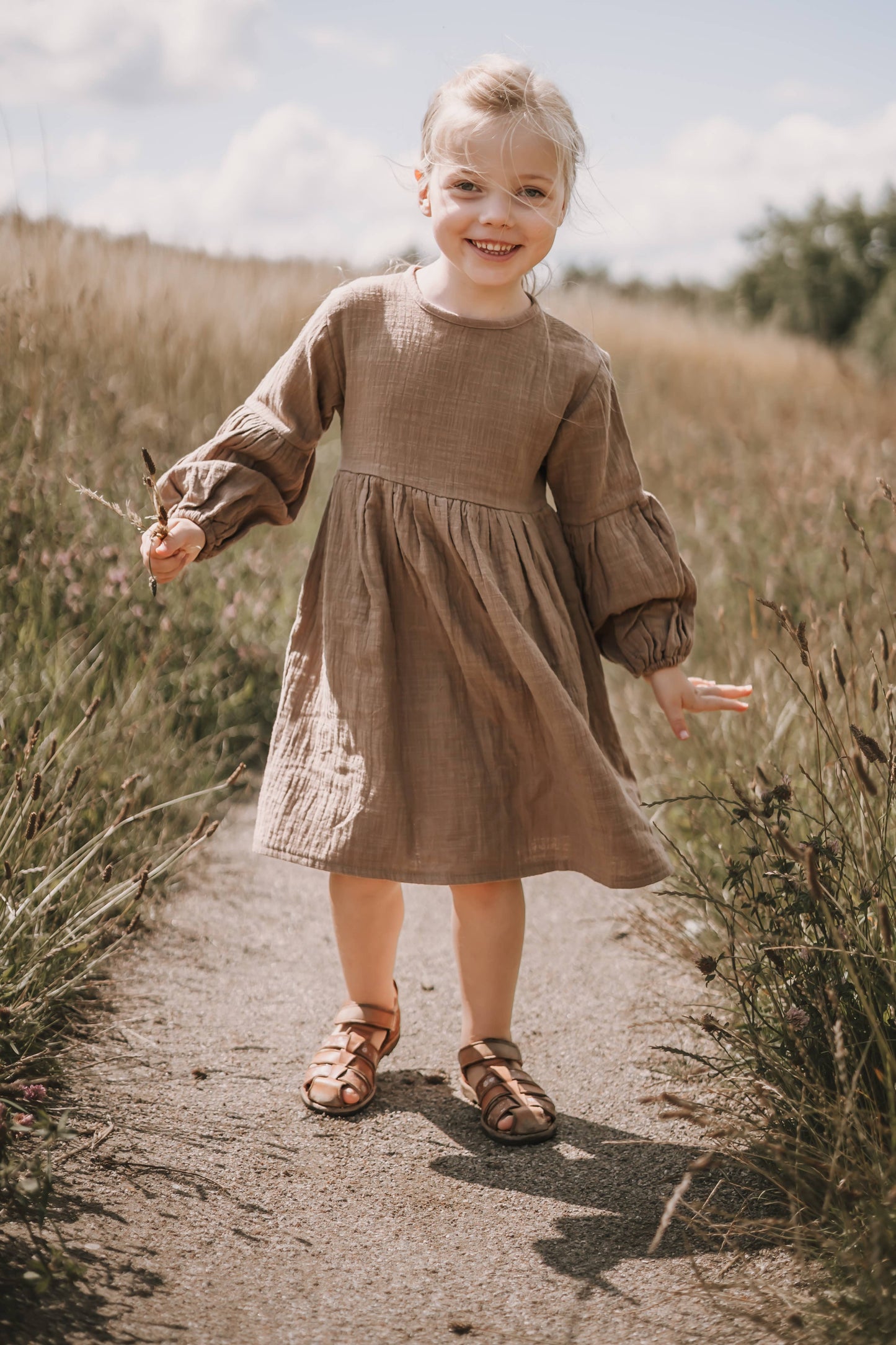 Annie & Charles® organic cotton muslin dress NOAH