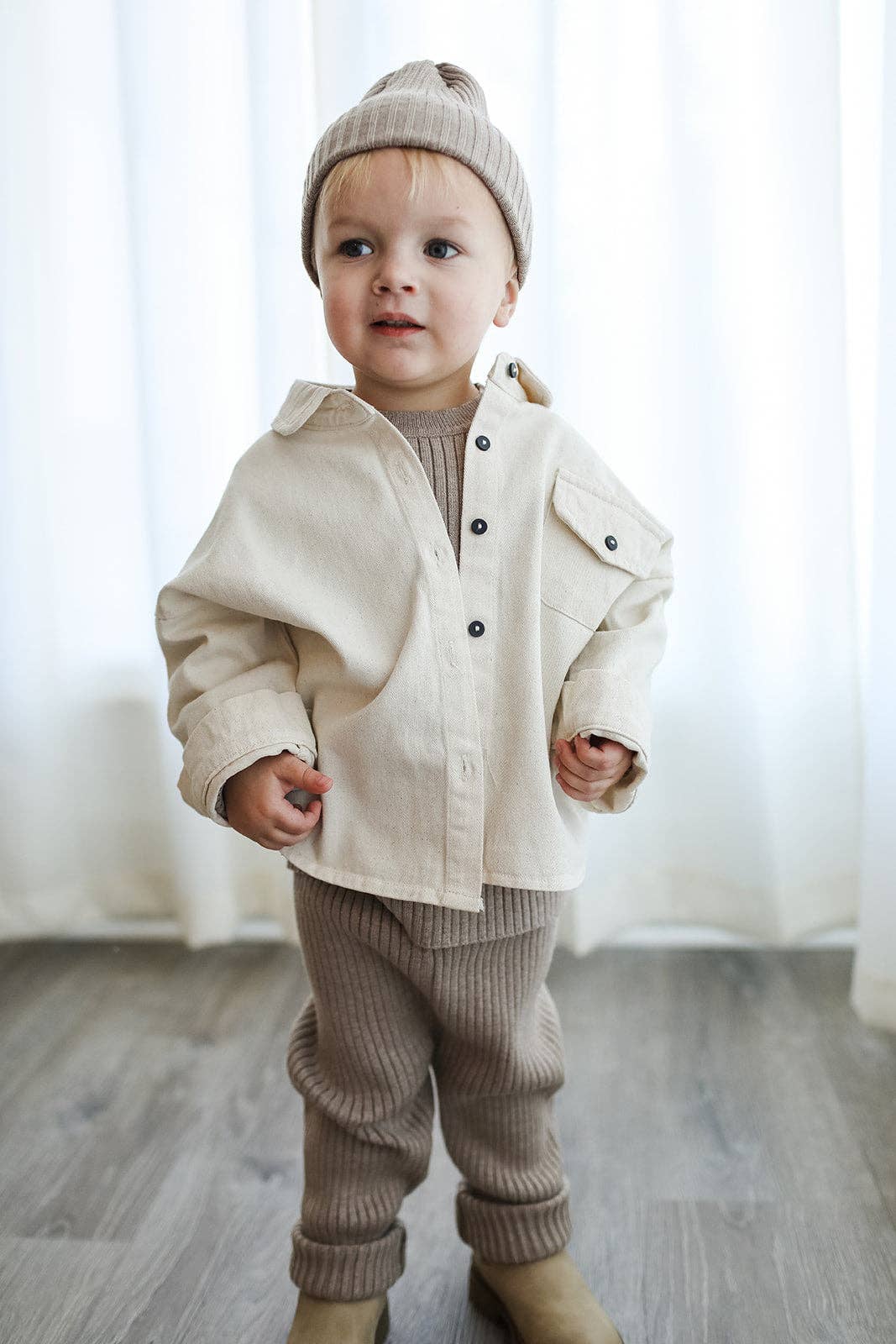 Dakota Denim Shacket | Gender-Neutral