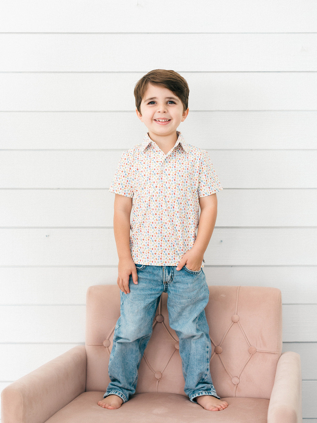Alphabet Boys Polo