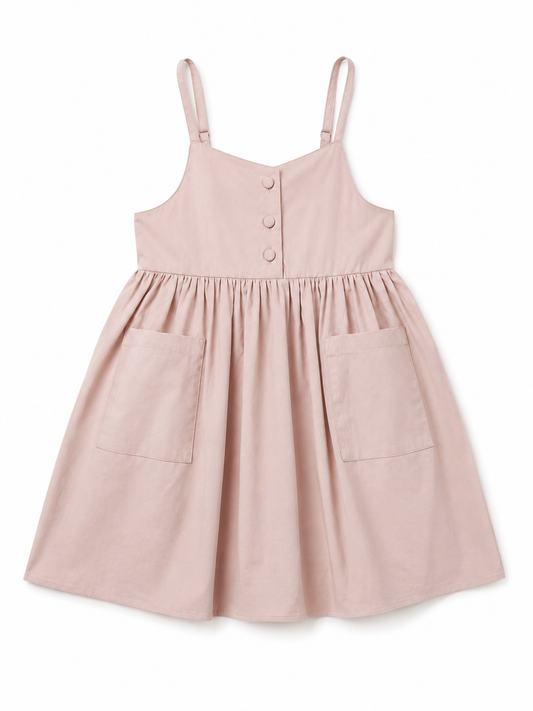 Annelise Dress | Antique Blush