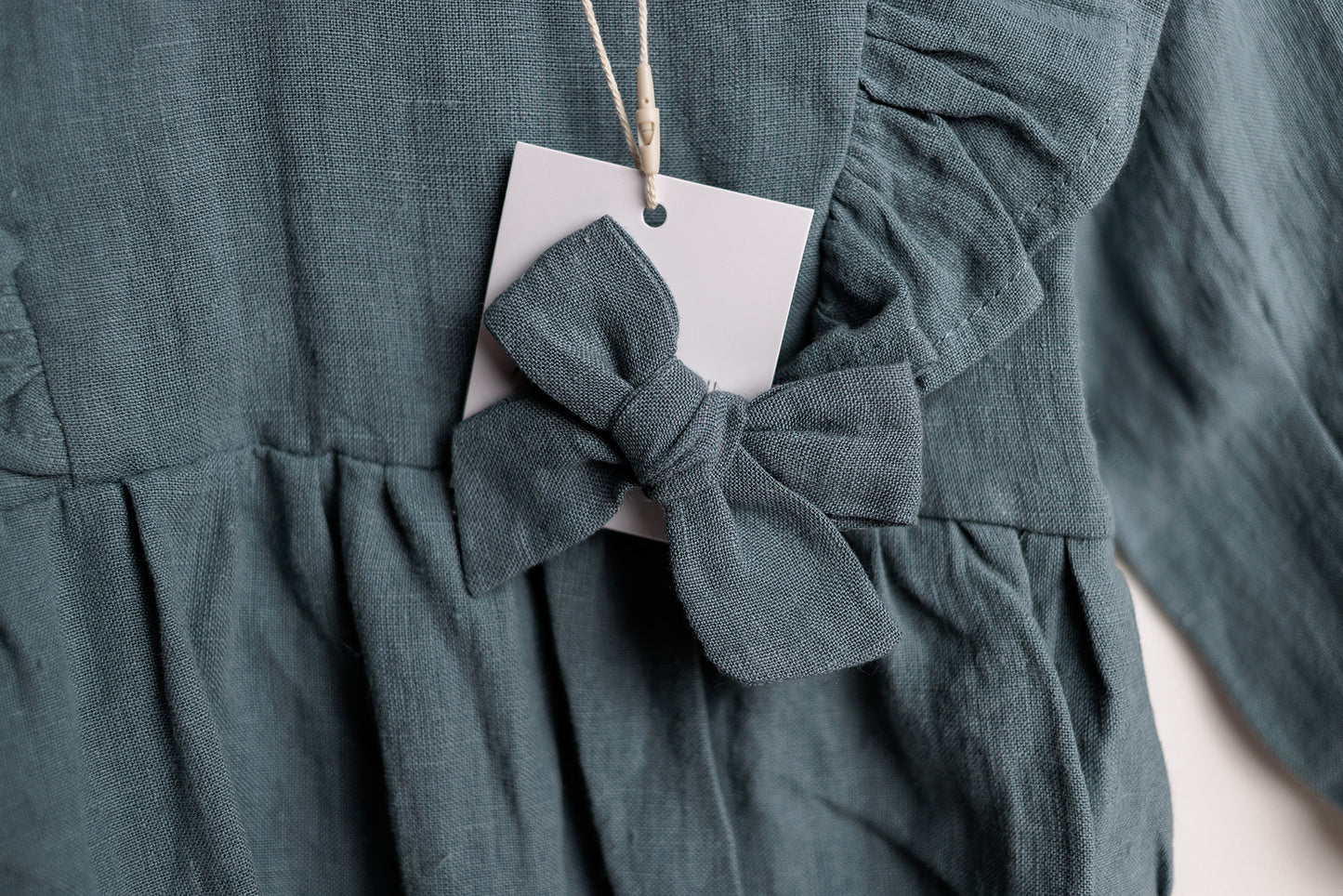 Gabriella Longsleeve Romper with Bow