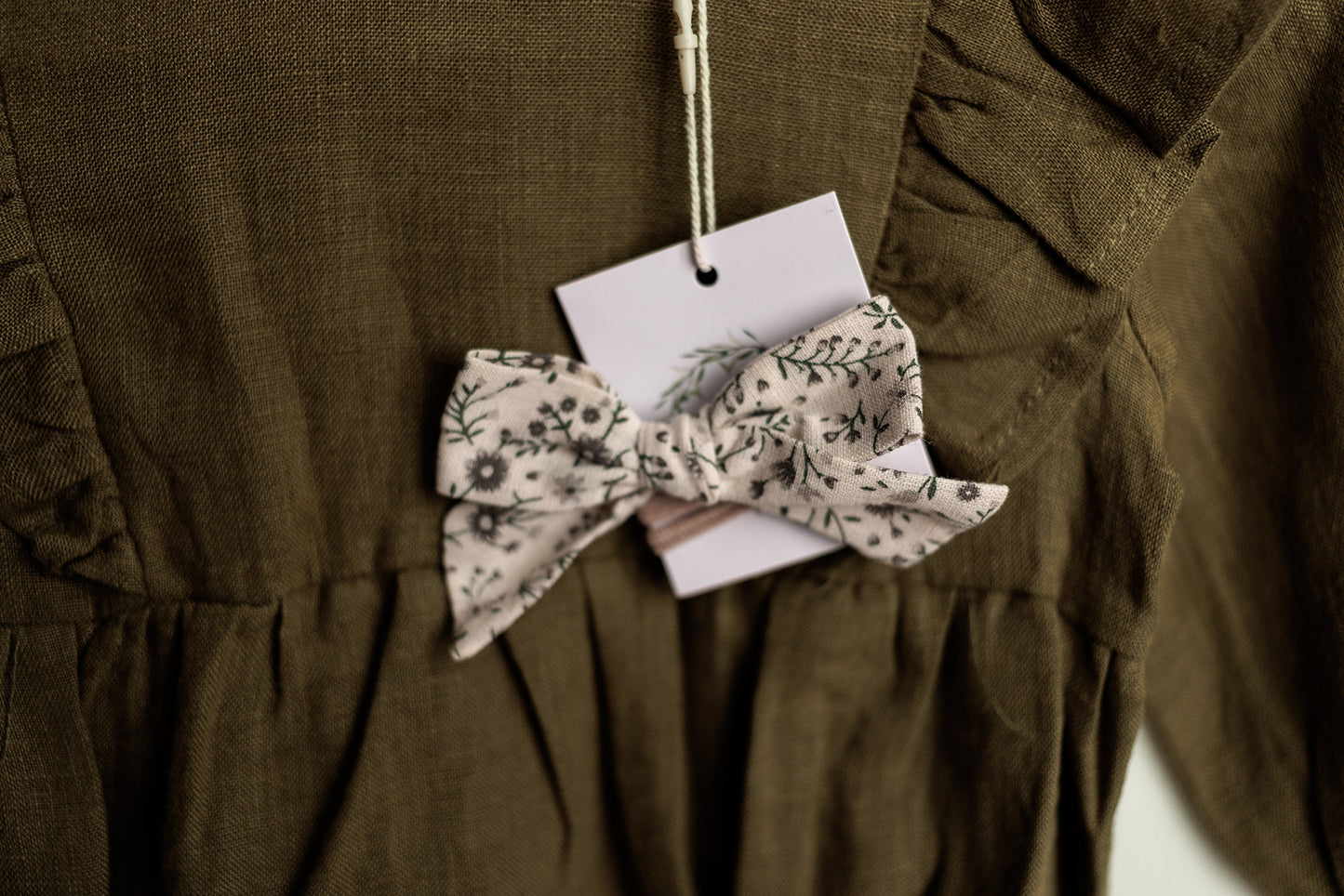 Gabriella Longsleeve Romper with Bow