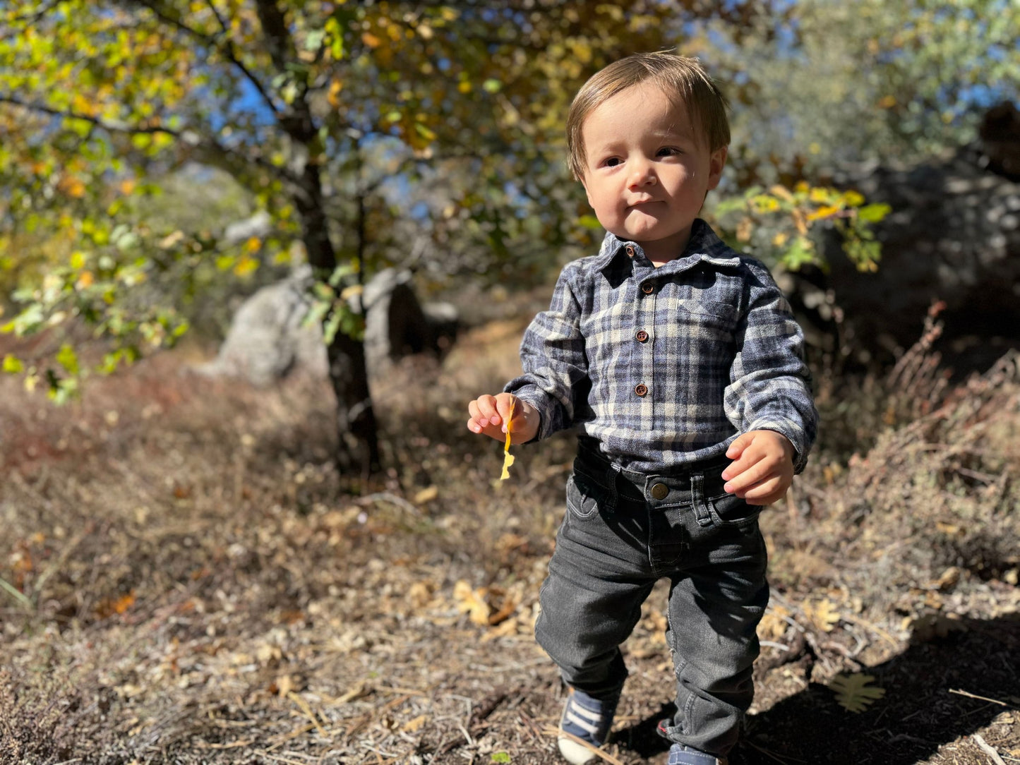 JASPER Woven Onesie