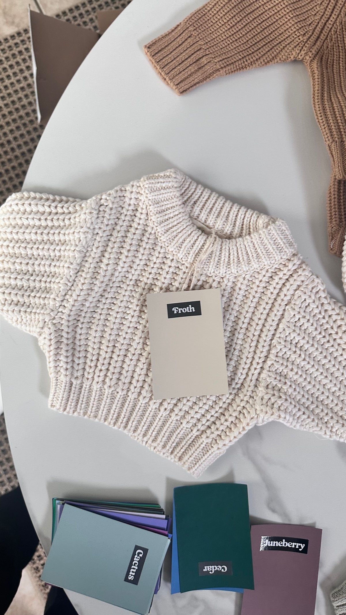 Chunky Knit Sweater Pastels