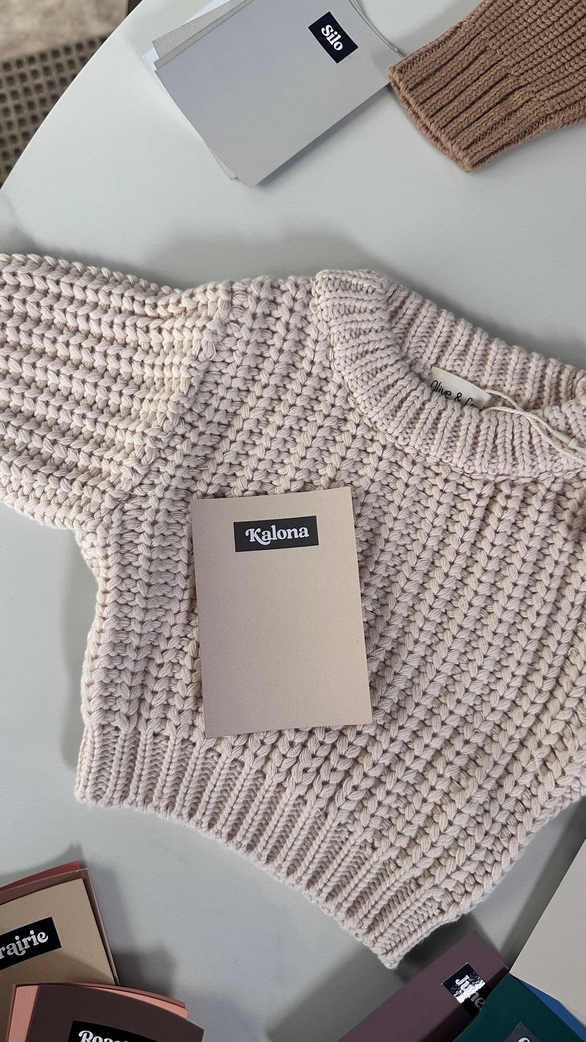 Chunky Knit Sweater Pastels