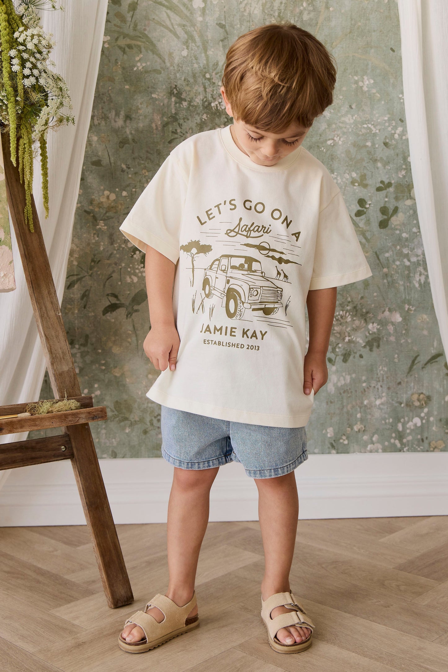 Kane Denim Short - Light Wash by Jamie Kay