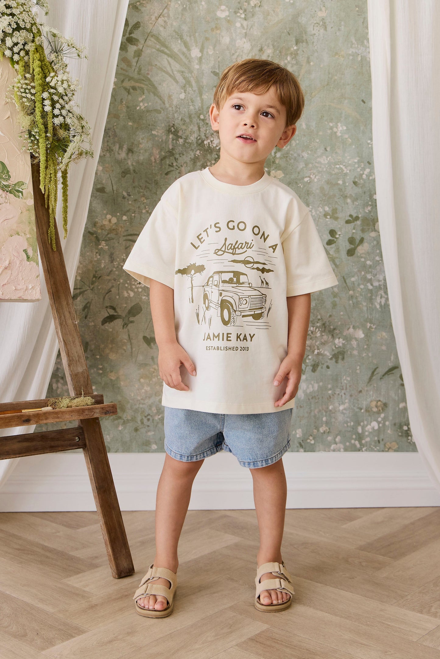 Kane Denim Short - Light Wash by Jamie Kay