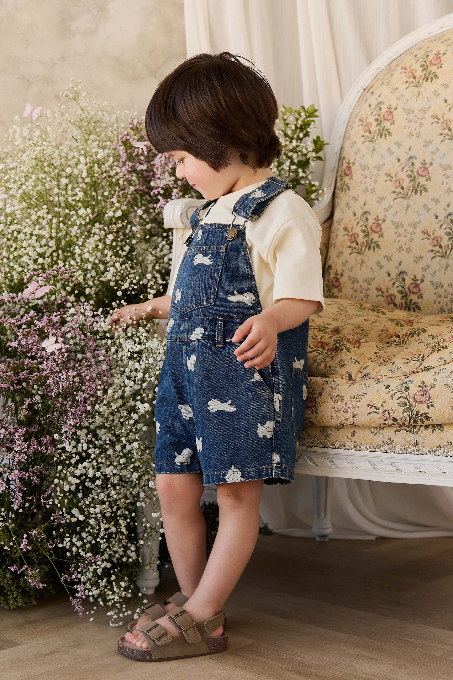 Fenix Short Overall - Finnegan Denim by Jamie Kay