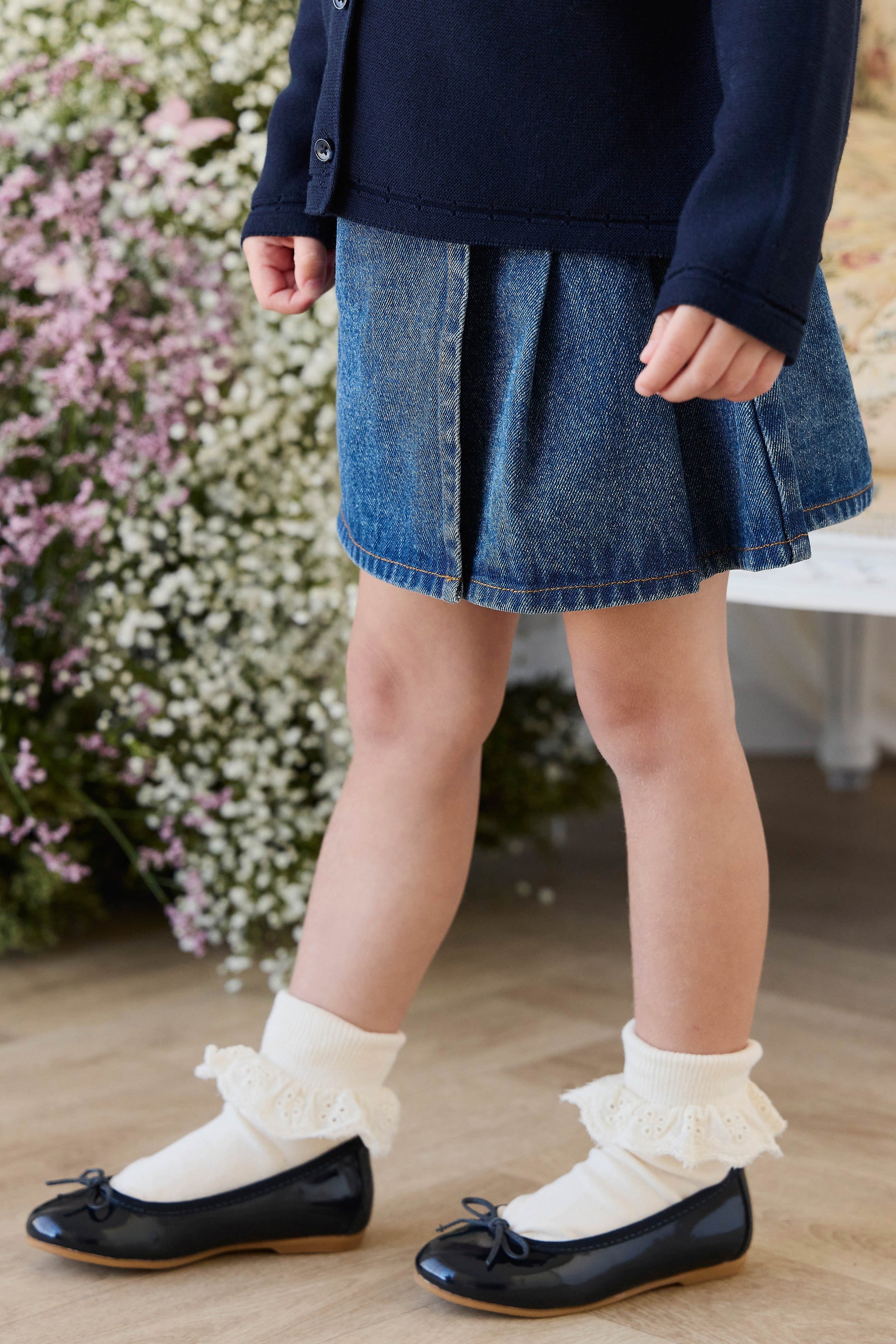 Beatrice Skirt - Classic Denim by Jamie Kay