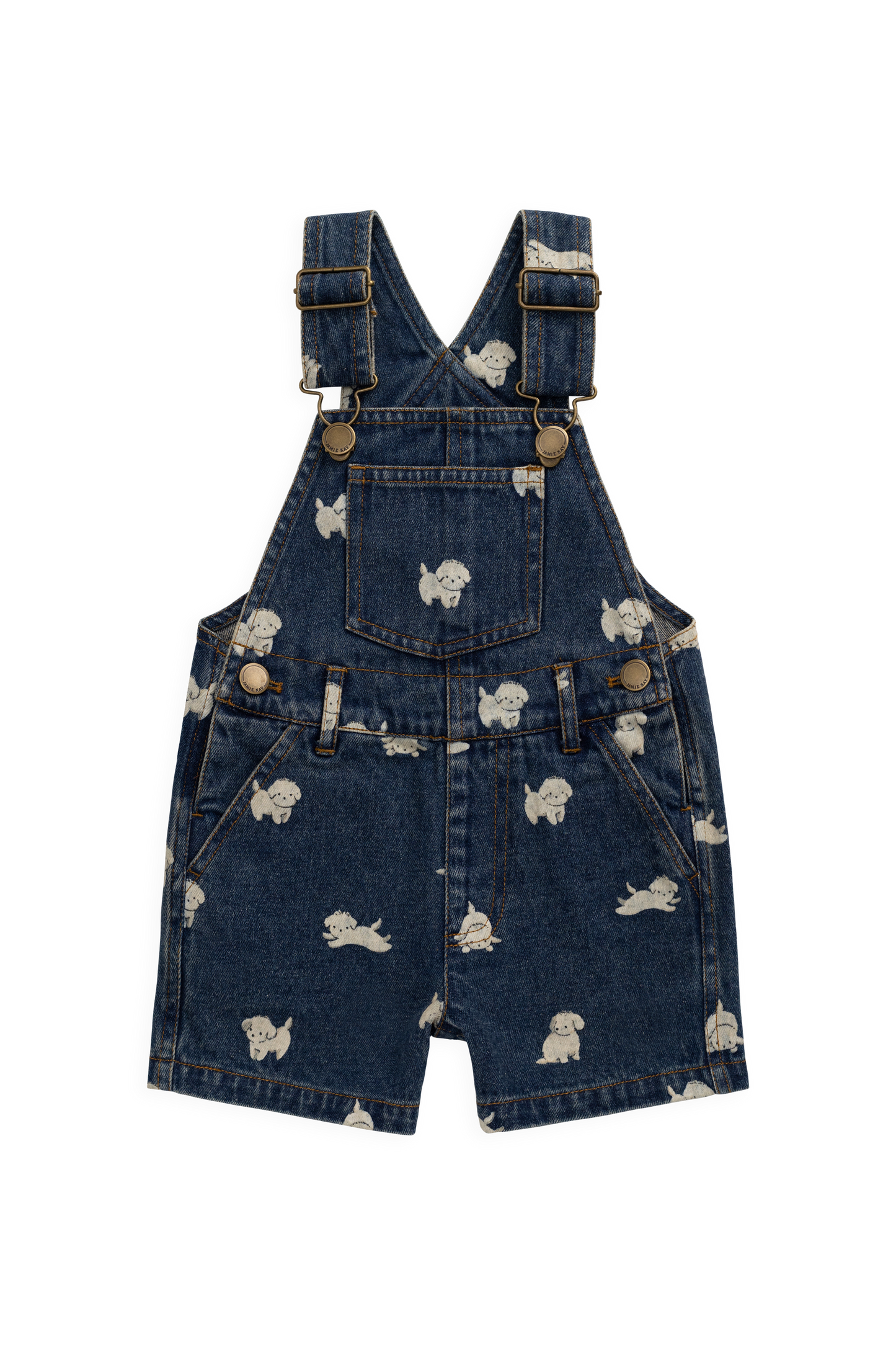 Fenix Short Overall - Finnegan Denim by Jamie Kay