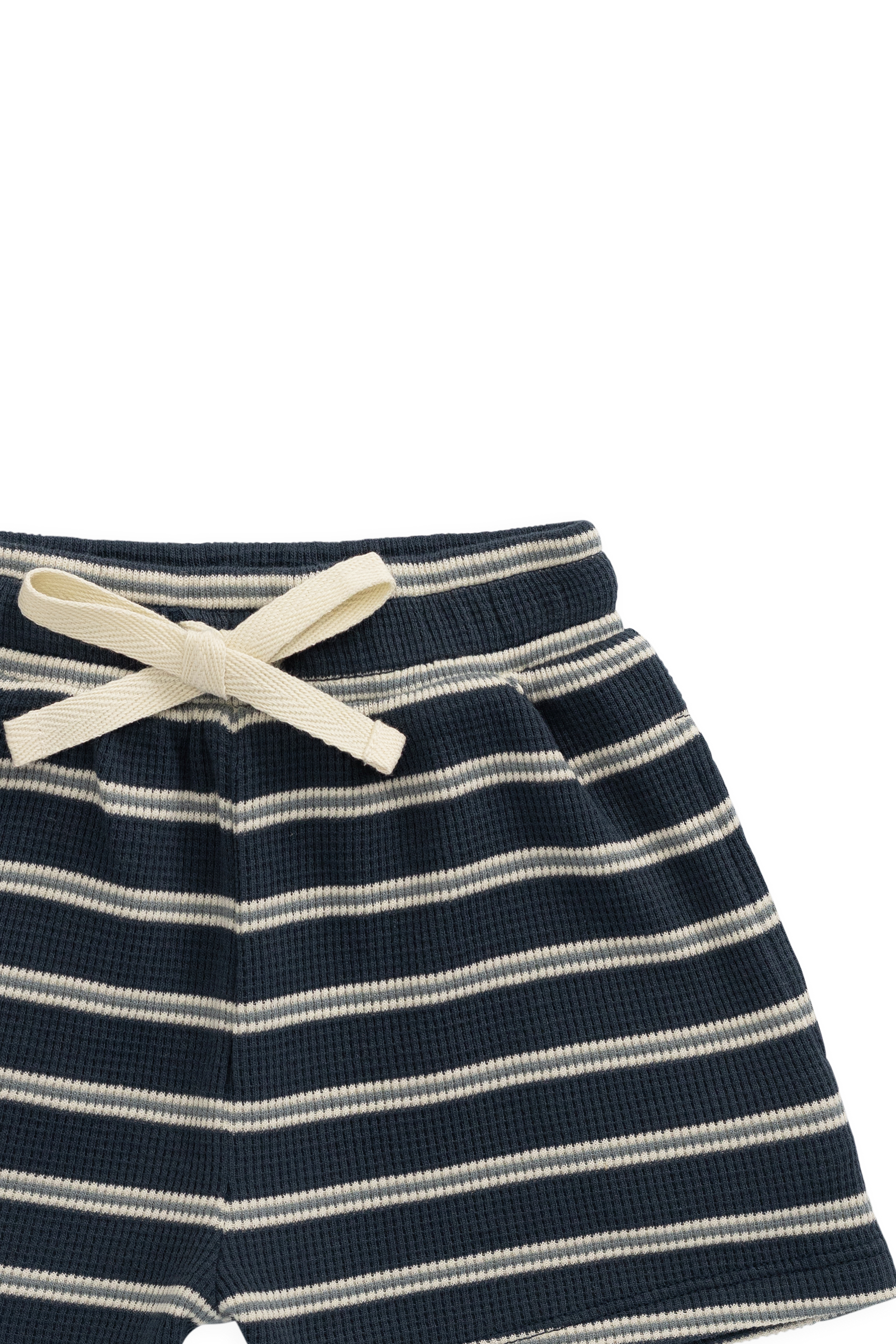 Organic Cotton Waffle Leith Short - Dreamer Stripe Captain by Jamie Kay