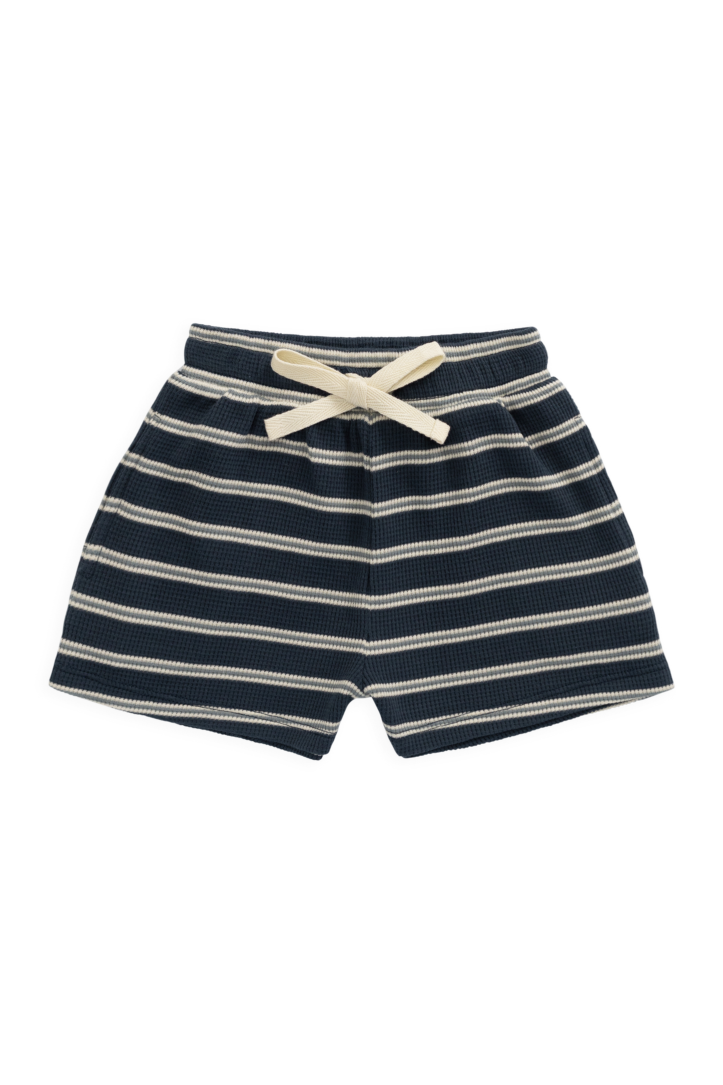 Organic Cotton Waffle Leith Short - Dreamer Stripe Captain by Jamie Kay