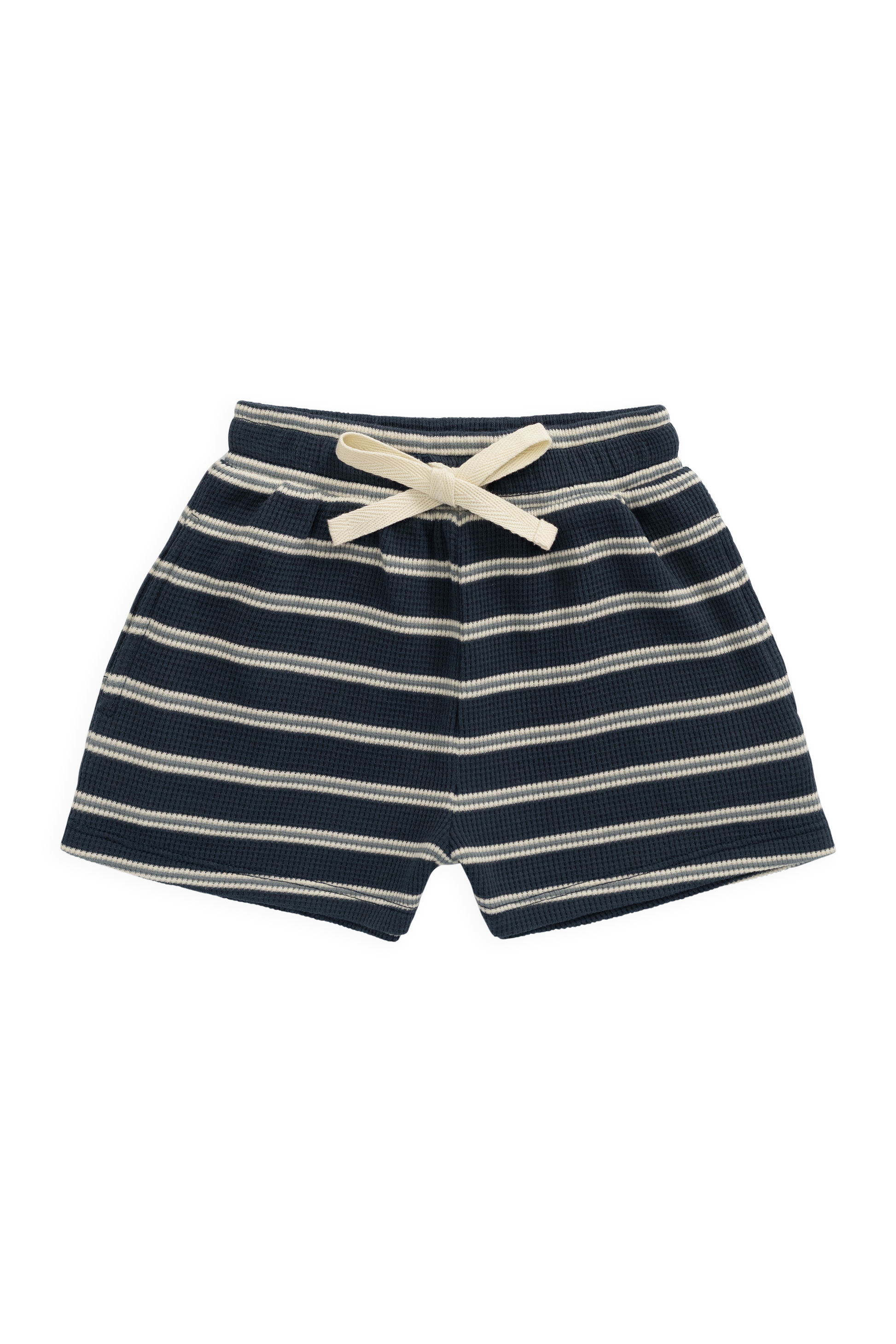 Organic Cotton Waffle Leith Short - Dreamer Stripe Captain by Jamie Kay