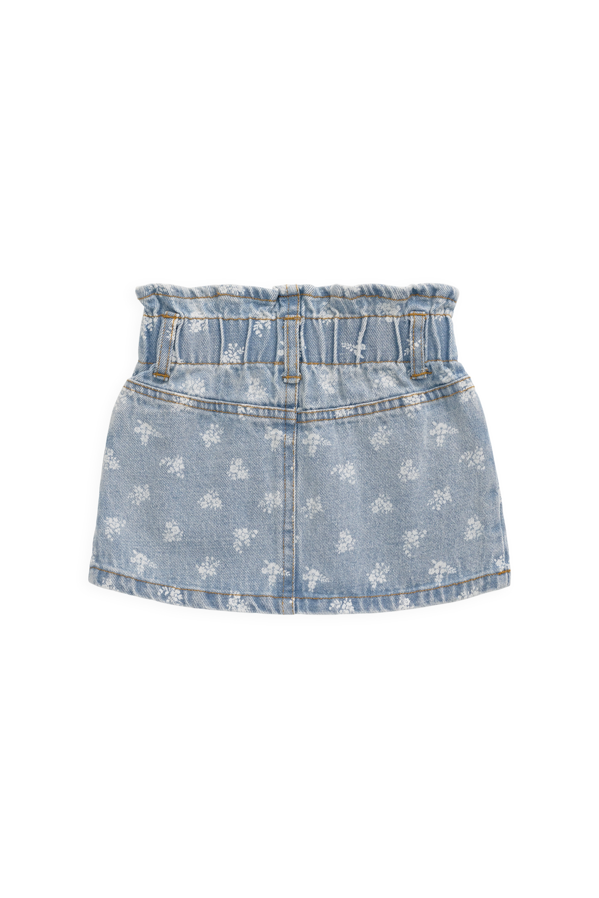 Brielle Skirt - Tully Floral Denim by Jamie Kay