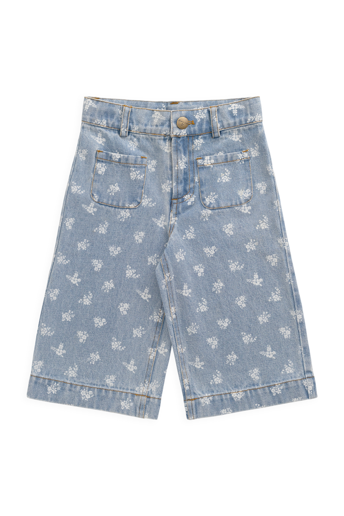Theodora Pant - Tully Floral Denim by Jamie Kay