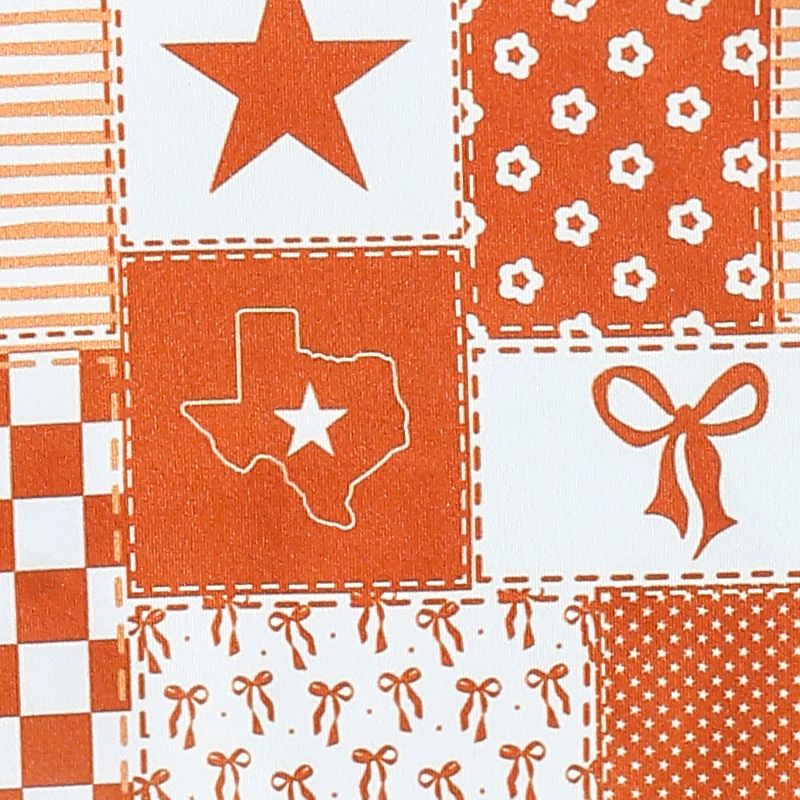 Texas Orange Baby Romper