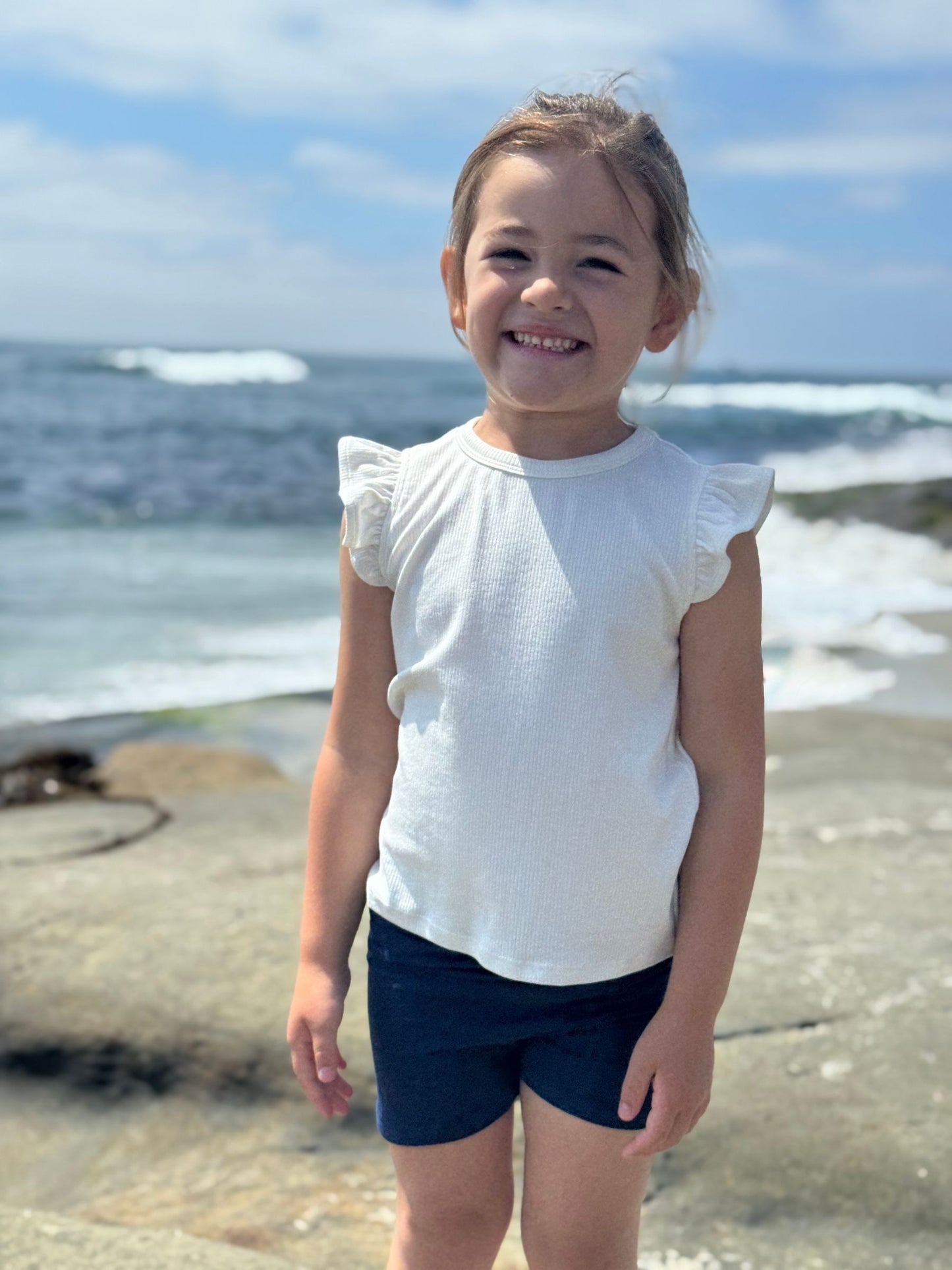 Navy Aster Shorts by Vignette