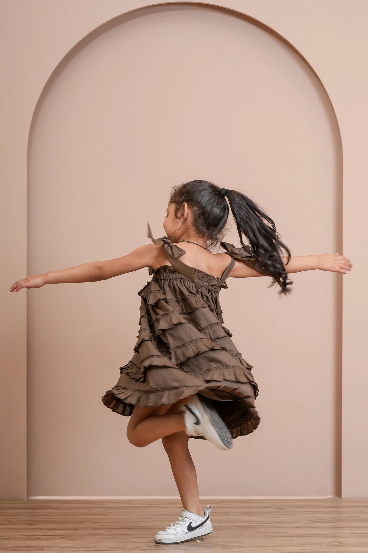 Chocolate Nia Dress