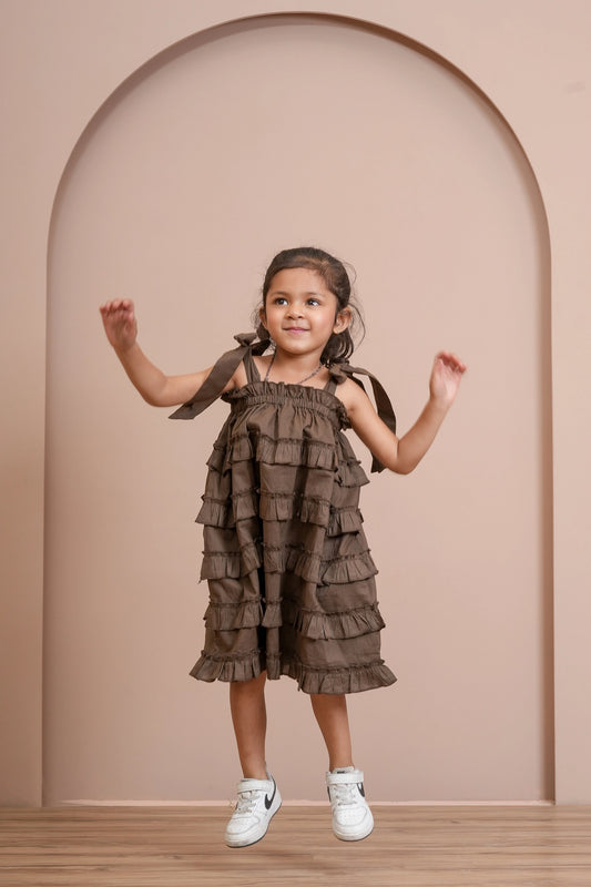 Chocolate Nia Dress