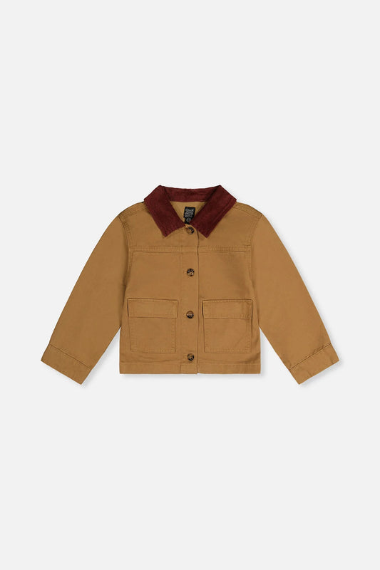 Barn Jacket Brown Yellow