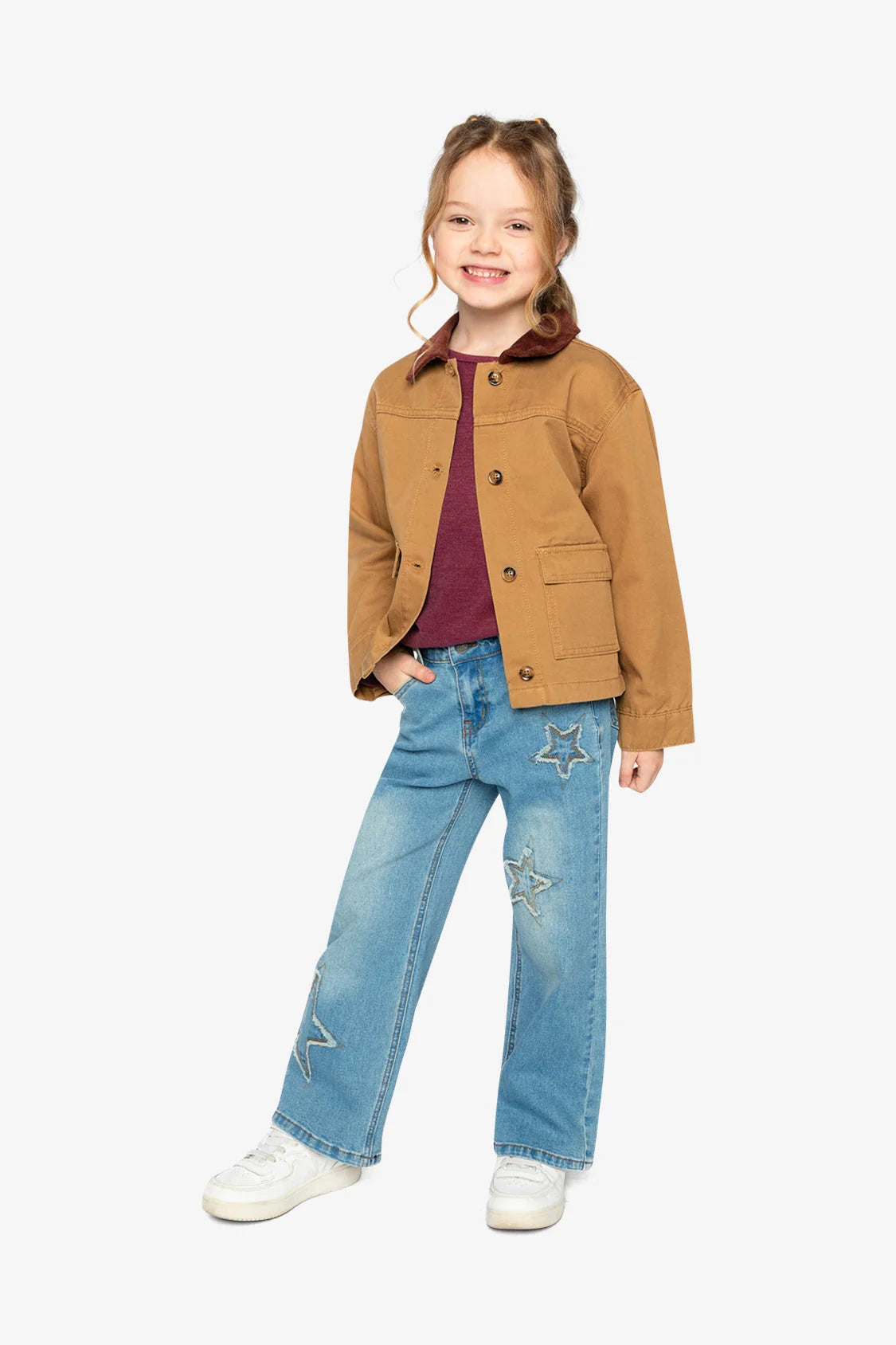 Barn Jacket Brown Yellow