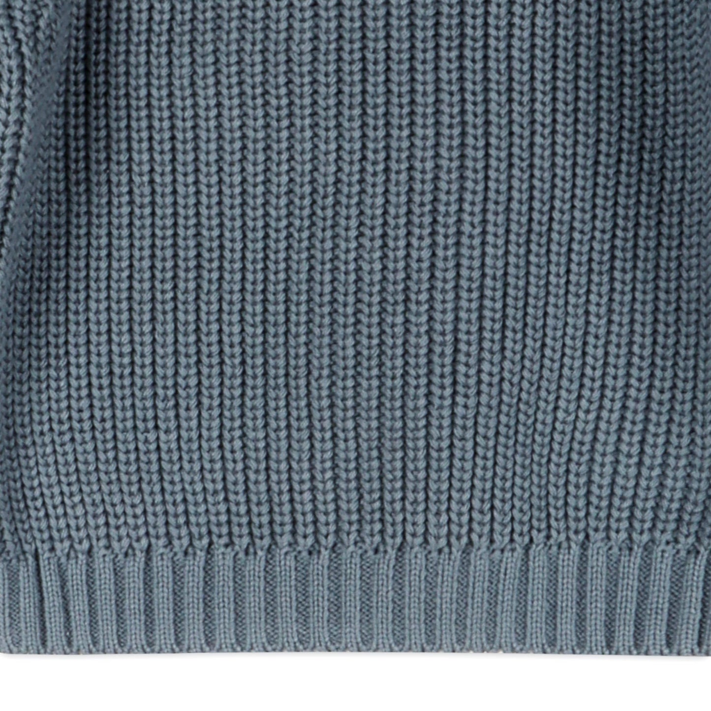 Classic Chunky Knit Baby Pullover Sweater (Organic Cotton)