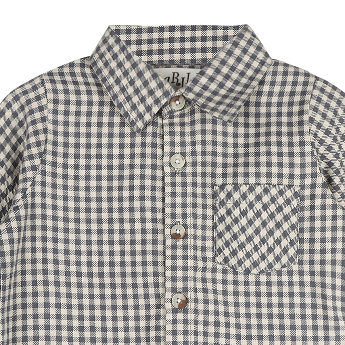 Blue Harmony Gingham Shirt