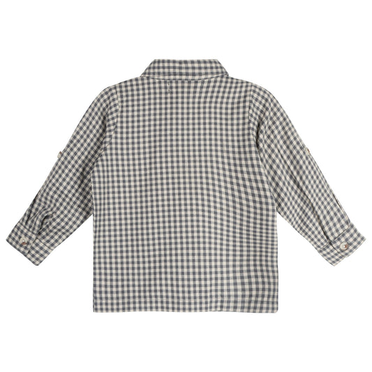 Blue Harmony Gingham Shirt