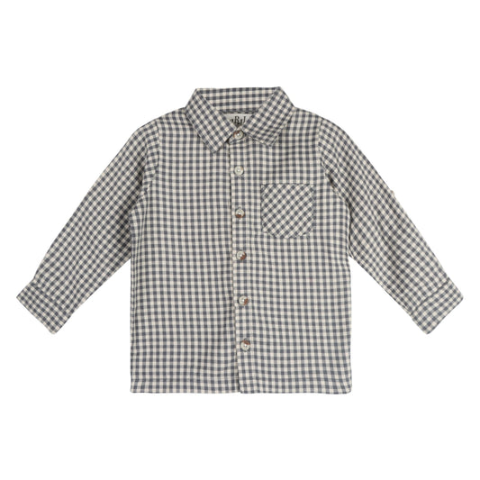 Blue Harmony Gingham Shirt