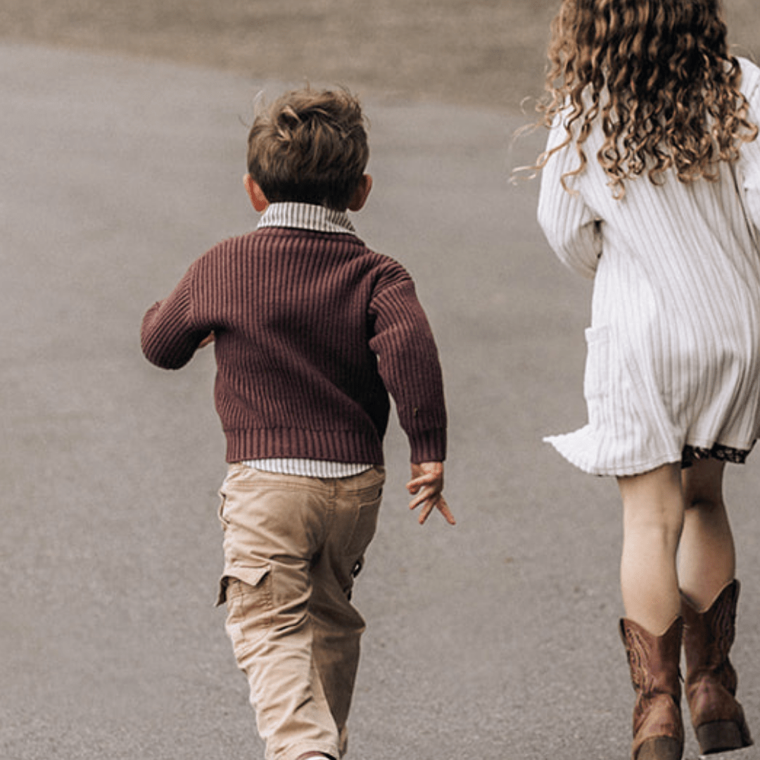 Chocolate Brown Knit Pullover Sweater - Baby & Kids