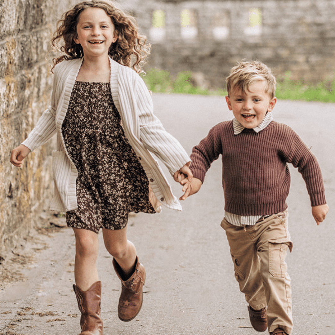 Chocolate Brown Knit Pullover Sweater - Baby & Kids