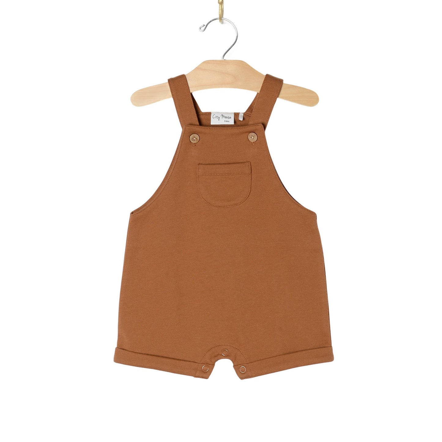 Baby Shortie Overall - Toffee
