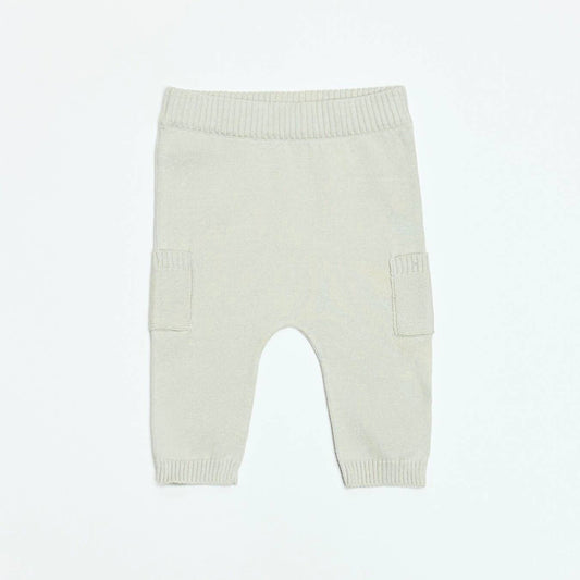 Baby Side Pocket Sweater Knit Pants (Organic Cotton)