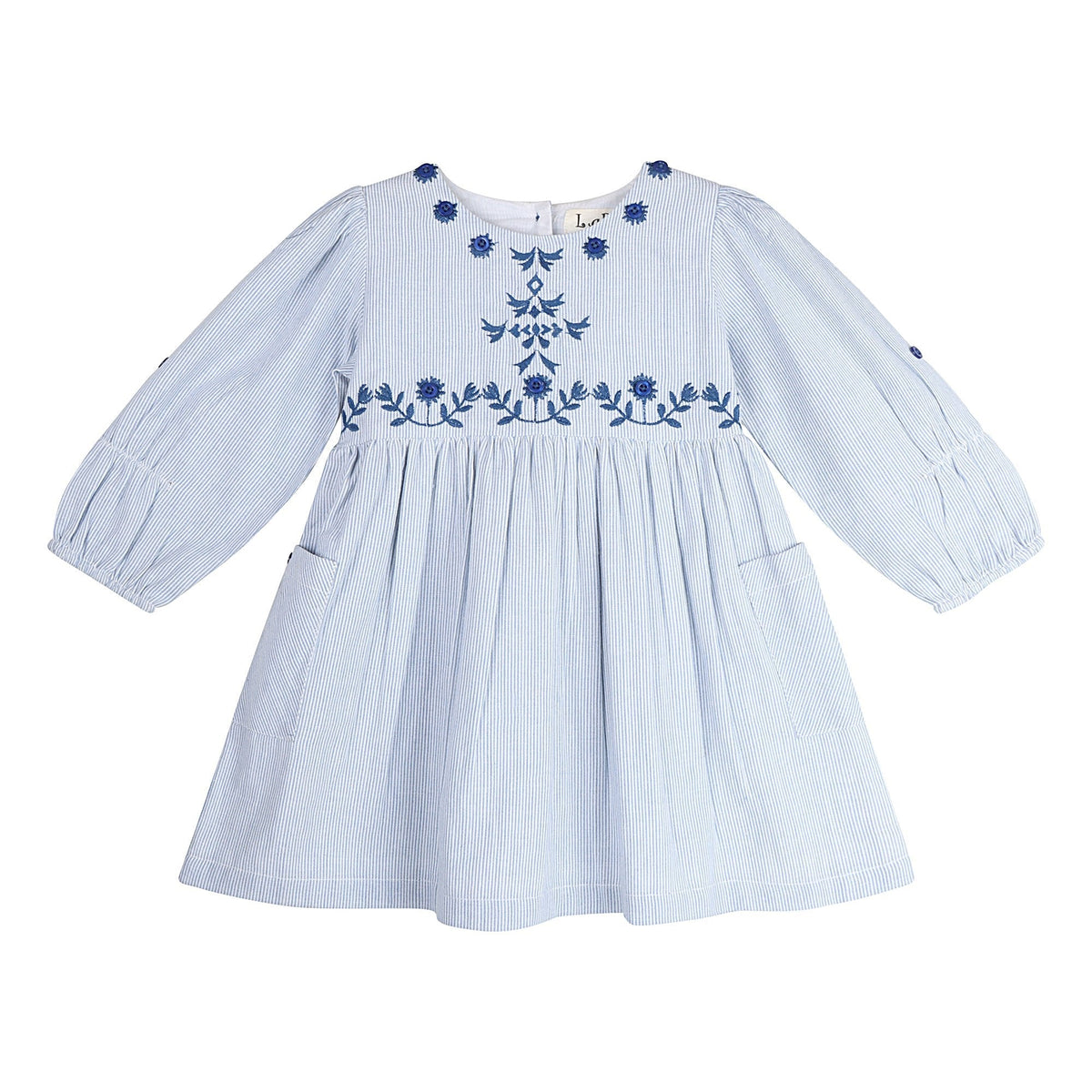 Indigo Stripe Odyssey Dress