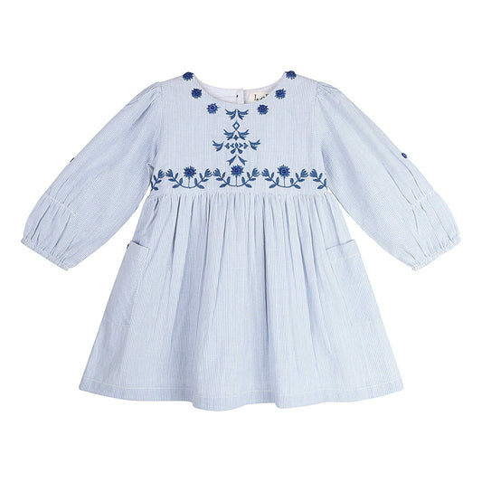 Indigo Stripe Odyssey Dress